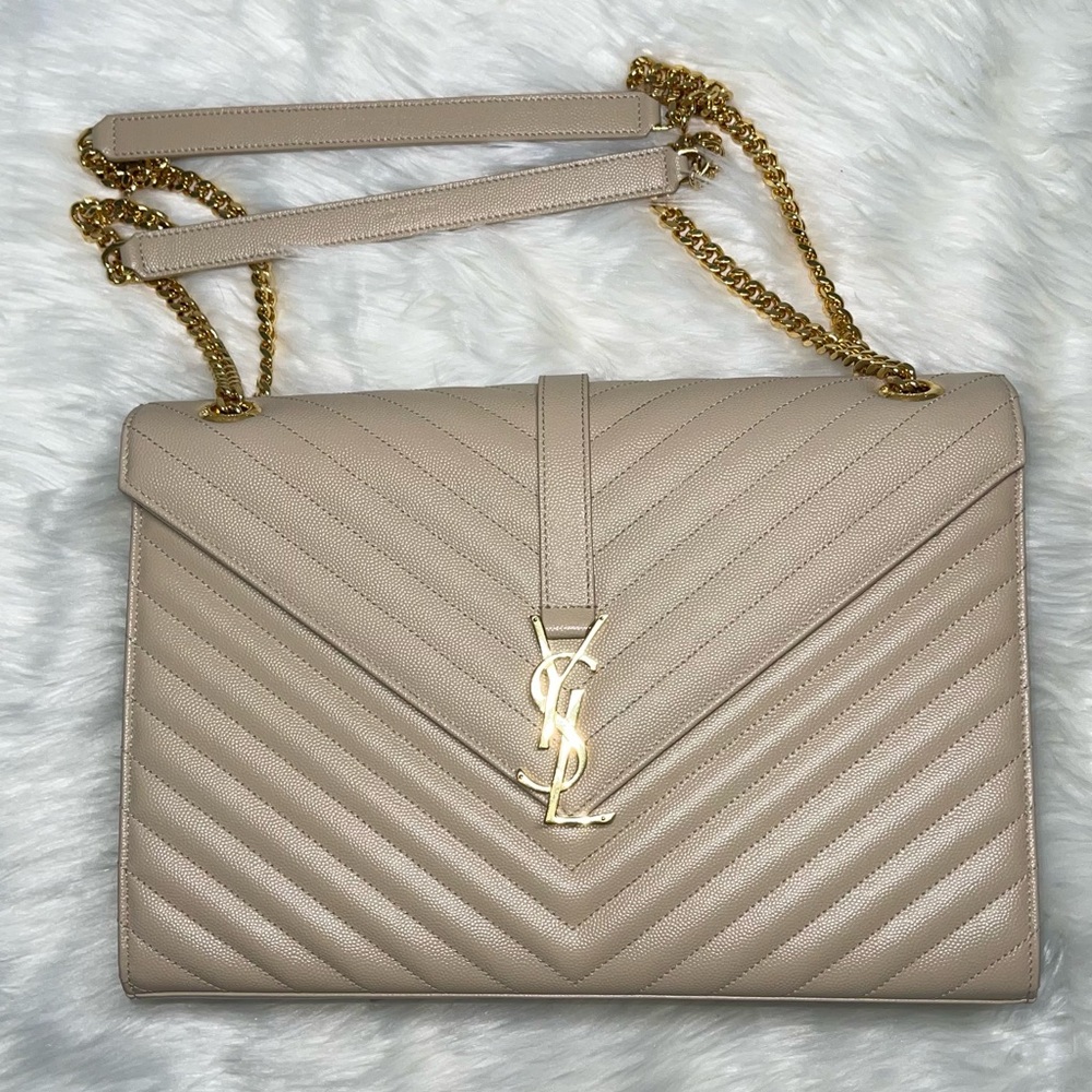 YSL Saint Laurent large envelope bag - Picture 2 of 12